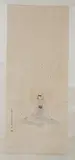 Feng Zhong Lian, Untitled, GUANYIN, ink and color on paper scroll, signed and sealed