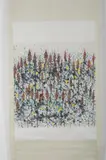 Wu Guan Zhong, Untitled, GRAIN SORGHUM, ink and color on paper scroll, signed and sealed