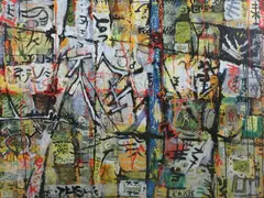 Leonard Maurer, Message from Babel, Oil on canvas
