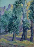 Ellen Wales Hutchison, Morning Light, Oil on canvas