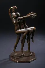 Henri Lauter, Three Dancers, Bronze - Height: 12 1/2 in
