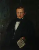 American School, Portrait of Boy Holding Music Book, PORTRAIT OF BOY HOLDING MUSIC BOOK, oil on canvas