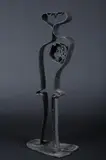 American School, Abstract Figure, Bronze - Height:27 in