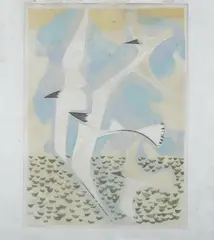 Leonard Maurer, Air and Water, Color print