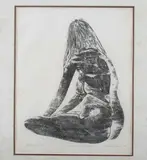Leonard Maurer, Seated Nude