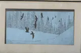 CROWS, color print by American School, CROWS, color print, offered Jul 2012