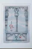 Bruce Weinberg, Alhambra #2, Color lithograph
