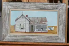 Morgan, The Old Farm House, Oil on board