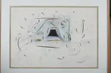 P.M. Craig, Floater, Gouache.