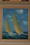 Horay, Sailboat Race, Giclee on canvas
