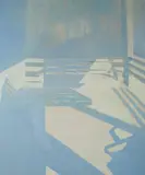 Janet Ketha, Cast Shadows, Oil on canvas