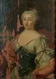 Madame Boësse by Continental School, Oil on board, sold Sep 2012
