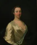 Portrait of Colonial Woman by American School, PORTRAIT OF COLONIAL WOMAN, oil on canvas, sold Sep 2012