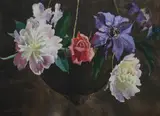 Mabel Hooper Lafarge, Still Life of Flowers, Watercolor