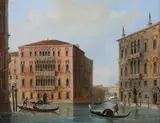 Carlo Grubacs, Venedig, Oil on canvas