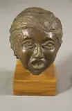 Gianfranco Maria Guerra, Untitled, CANTORE, bronze with patina finish, mounted on a wooden base - Height: 8 in