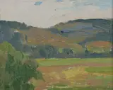 Arthur James Beaumont, Mountain Study, MOUNTAIN STUDY, oil on board