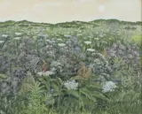 Shenkle, Queen Anne'S Field, Acrylic on board.