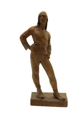 Constantin Meunier, Untitled, carved beechwood