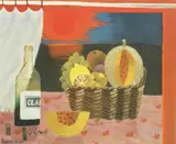 Mary Fedden, Untitled, Mary Fedden RA (1915-2012) 'Red Sunset' offset lithograph in colours