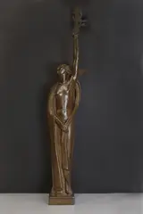 André Bizette-Lindet, André Bizette-Lindet (French, 1906, a bronze figure