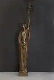 André Bizette-Lindet, André Bizette-Lindet (French, 1906, a bronze figure
