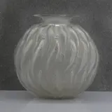 René Lalique (French 1860-1945) by René Lalique, 1927, a 'Marisa' clear and frosted glass vase, sold Jan 2023
