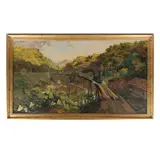 Reproducción by José María Velasco Gómez Obregón, Óleo sobre tela, offered Feb 2022