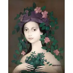 Froylan Ojeda, Untitled, Óleo sobre tela sobre madera