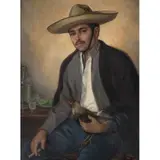 Jose Atanasio Monroy, Untitled, 1970, Óleo sobre tela