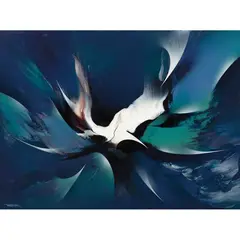 Éxtasis by Leonardo Nierman, Acrílico sobre masonite, offered Feb 2022
