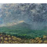 Desiderio Hernández Xochitiotzin, Matlahueyec o Malintzi, Óleo sobre tela