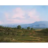 Julio García Cruz, Rumbo a Zacatepec, 1992, Óleo sobre tela