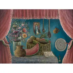 Jaime Saldívar, Untitled, Óleo sobre tela