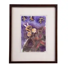 Víctor Cha'Ca, Untitled, Acuarela sobre papel