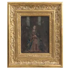 Virgen Dolorosa con Arma Christi (Stabat Mater Dolorosa) by Anónimo, Óleo sobre tela, offered Feb 2022