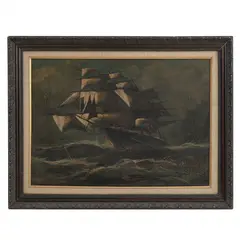 Luca Papaluca, Marina, Óleo sobre tela