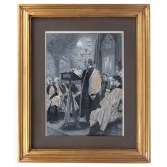 Samuel Begg, Cátedra, Gouache sobre papel