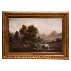 Julius Zopf, Untitled, Óleo sobre tela