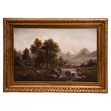 Julius Zopf, Untitled, Óleo sobre tela