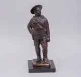 Anónimo, Francisco Villa, Escultura en bronce