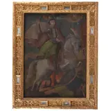 Santiago Matamoros, MÉXICO, SIGLO XVIII, Óleo sobre tela