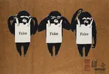 HEAR NOT NOT BANKSY, SEE NOT NOT BANKSY, THINK NOT NOT BANKSY by Not Banksy and Not By Banksy, 2018, Farbserigrafie auf Karton, sold Oct 2020