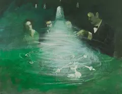 Douglas Swan, Ohne Titel, 1987, Gouache auf Karton