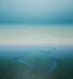 Nikolaus von Georgi, "Raumzeichen", 1976, Acryl auf Leinwand