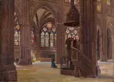 Friedrich Kallmorgen, Im Straßburger Münster