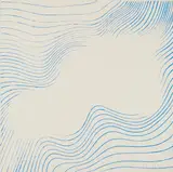 Günther Uecker, Die Welle, 1964, Farblithografie und Prägedruck auf leichtem Karton