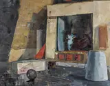 Daniel Pitín, "Situations", 2015, Acryl auf Leinwand
