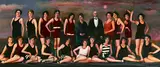Guy Johnson, Beauty Contest, 1998, Öl auf Papier