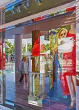 Tom Blackwell, "Linda at Waterside Shops, Naples, FLA."